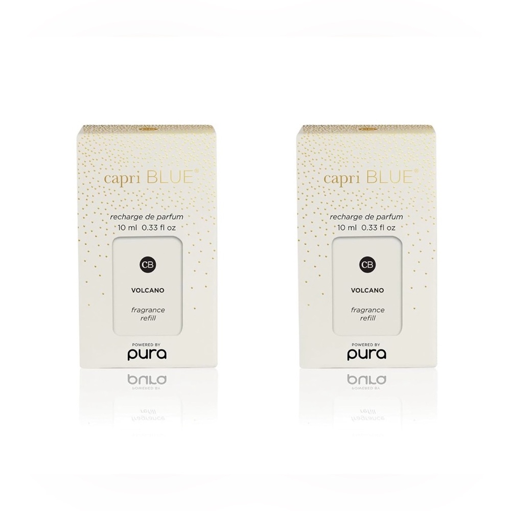 Capri Blue Pura Smart Home Plug-in Diffuser Refills – Holiday Volcano(Pack of 2)